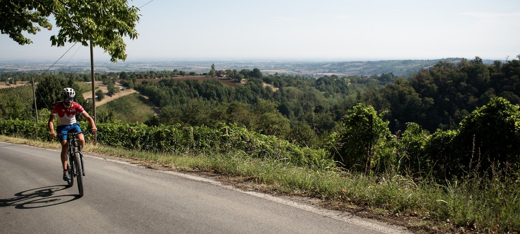 outdoor 365 itinerari ciclabili accessibili Boschi e vigneti di Castell’Arquato