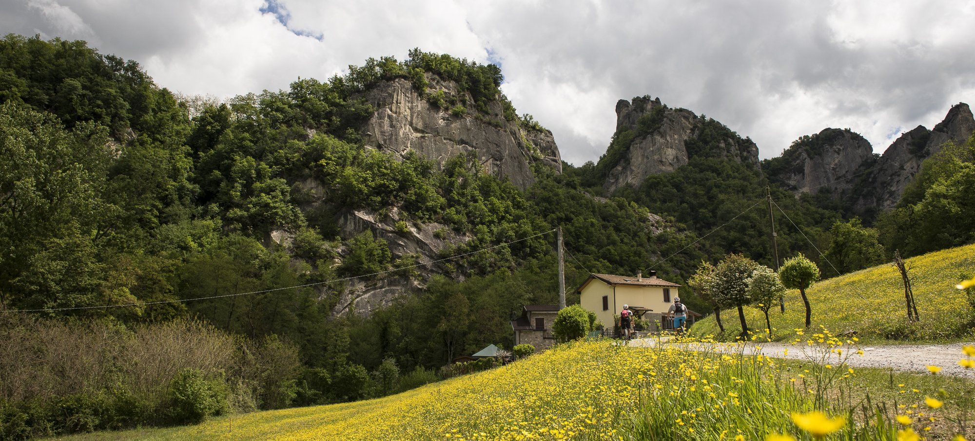 I sassi di Rocca Malatina, Provincia di Modena, Itinerari, ciclabili, offroad, accessibili, disabili, MTB, handbike, mountain tandem